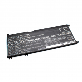 Dell G3 17 3779-9457 Laptop accu 45,6Wh