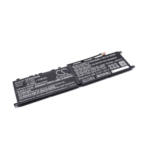 MSI Vector GP66 12UGSO-618FR Laptop accu 62,32Wh